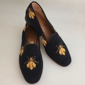 Stubbs & Wooton Needlepoint Loafers  Size 8.5